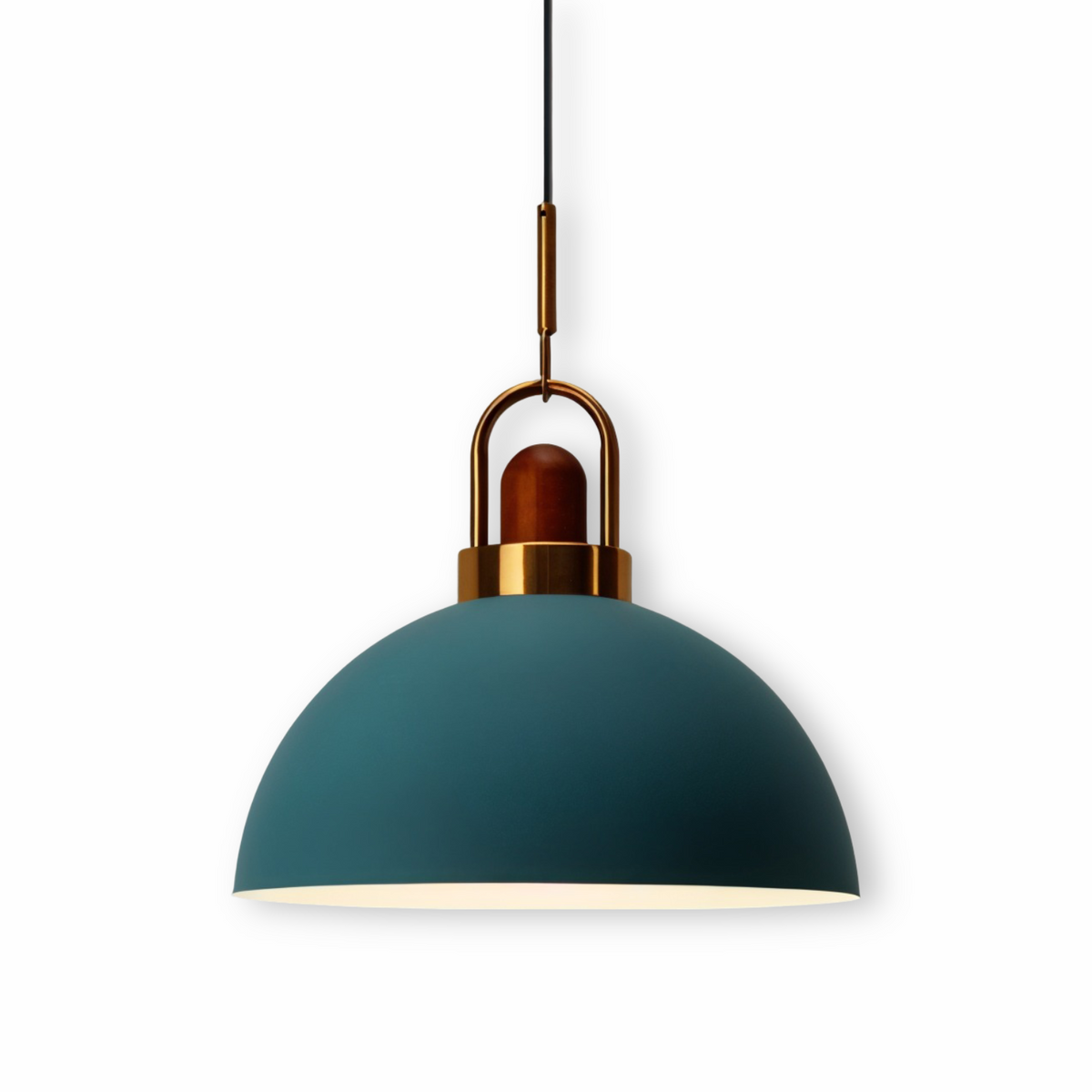 LumiMacaron Lampe | Skandinavischere Metall-Pendelleuchte mit LED, modernes Macaron-Design