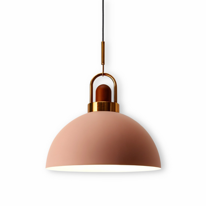 LumiMacaron Lampe | Skandinavischere Metall-Pendelleuchte mit LED, modernes Macaron-Design