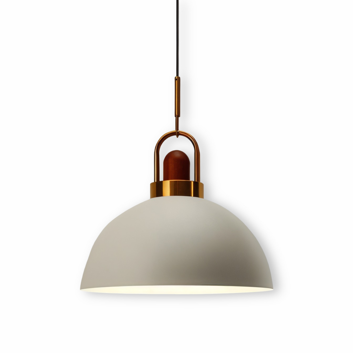 LumiMacaron Lampe | Skandinavischere Metall-Pendelleuchte mit LED, modernes Macaron-Design