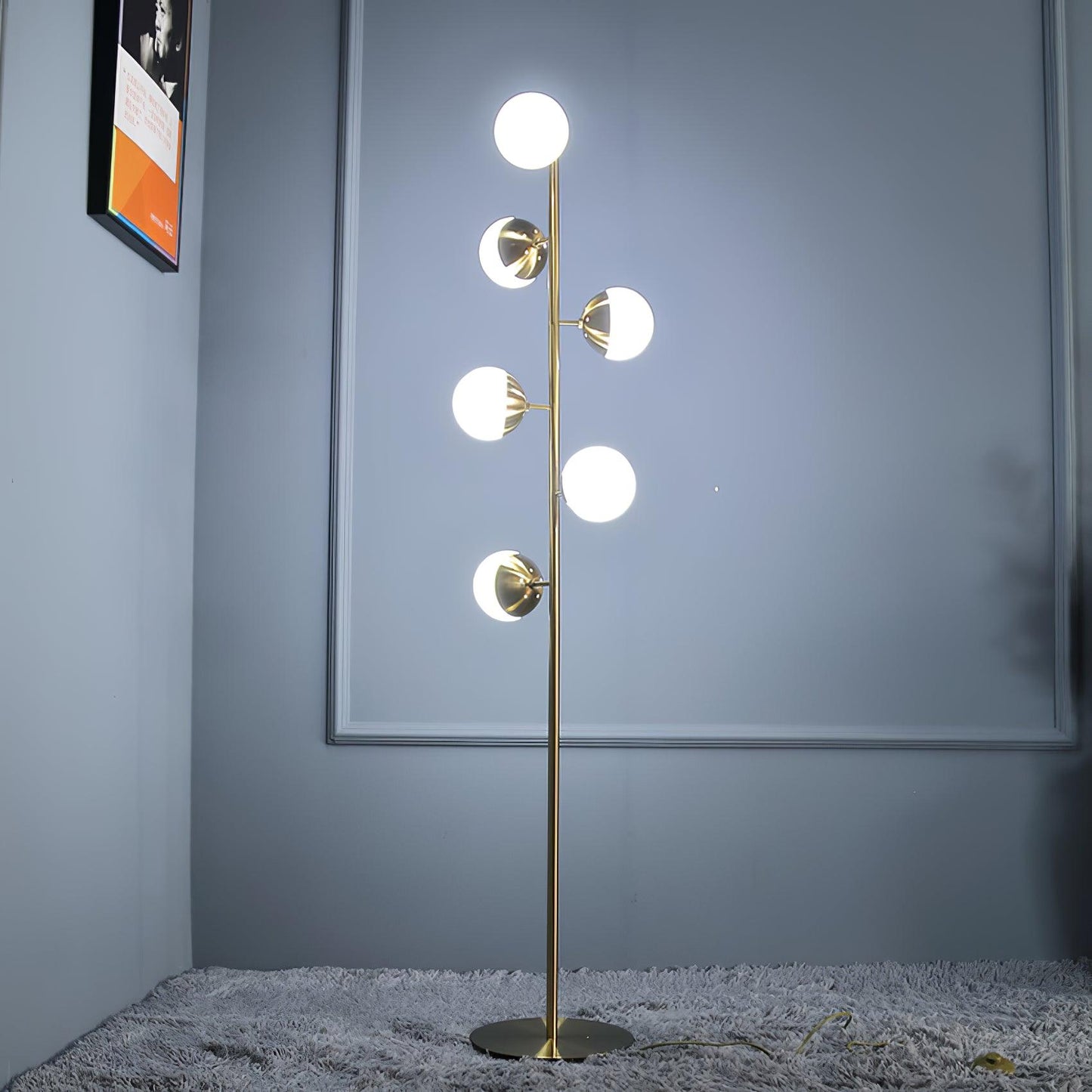 Sylvara Tree | Lampada da terra LED scultorea dal design moderno