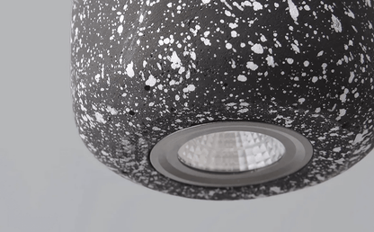 Kiva Cast | lampada a sospensione in cemento dal design industriale con tecnologia LED