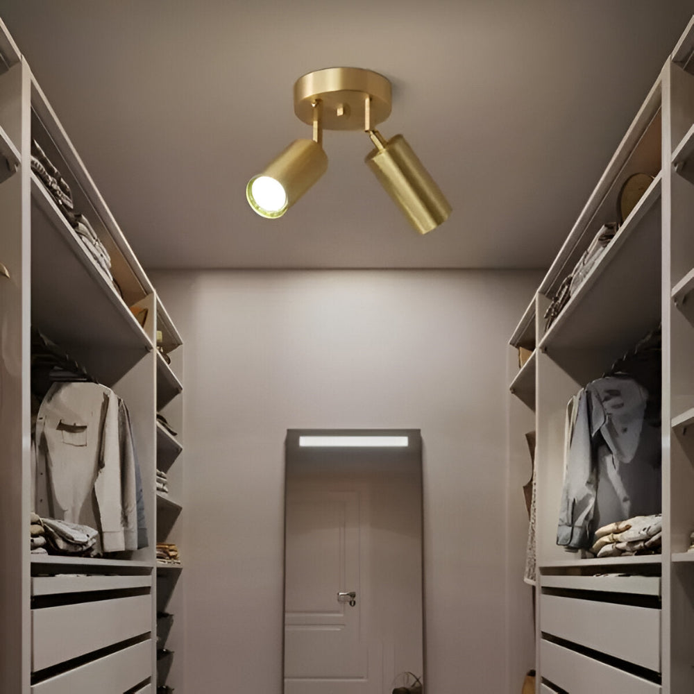 Brassora Zen | Lampada da soffitto LED in ottone spazzolato