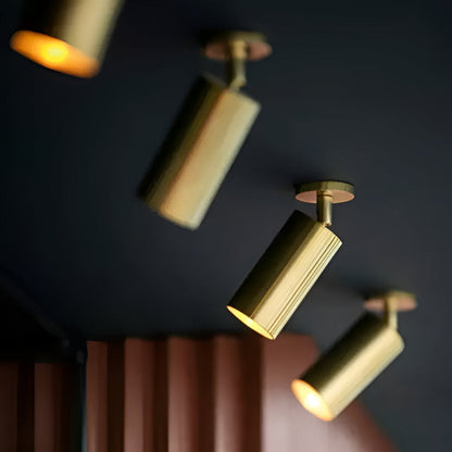 Brassora Zen | Lampada da soffitto LED in ottone spazzolato