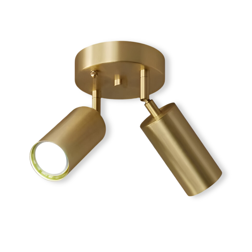 Brassora Zen | Lampada da soffitto LED in ottone spazzolato