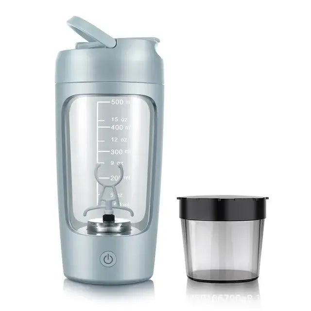 Shakora | Shaker elettrico per proteine con batteria, ricarica USB e design a prova di perdite
