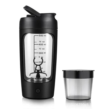 Shakora | Shaker elettrico per proteine con batteria, ricarica USB e design a prova di perdite