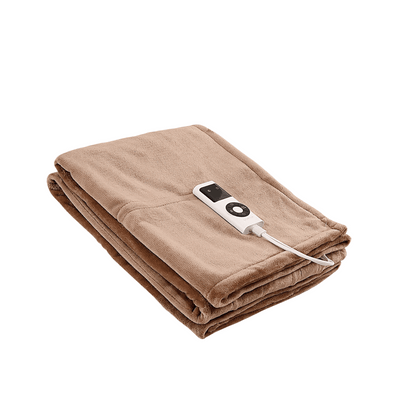 Teddora | Electric Teddy Fleece Heated Blanket, 9 Settings, Timer, Washable