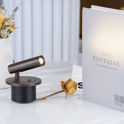 Lesmira | Wandleuchte innen mit schwenkbarem Leselicht, 3 W LED und Schalter