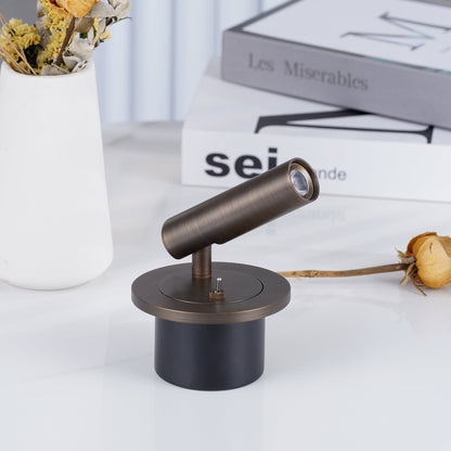Lesmira | Wandleuchte innen mit schwenkbarem Leselicht, 3 W LED und Schalter