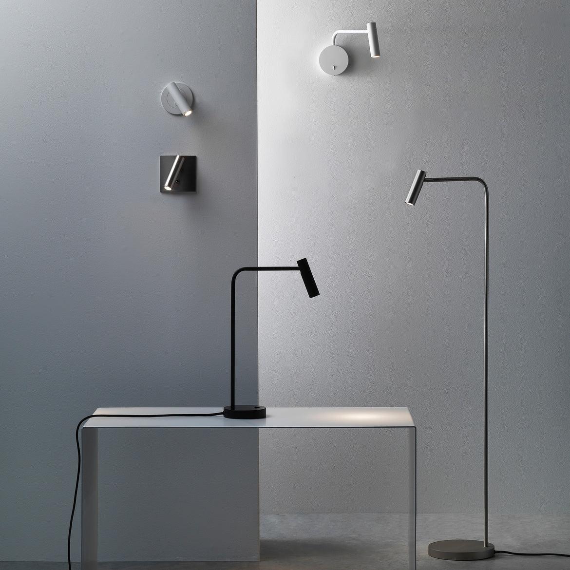 Lesmira | Wandleuchte innen mit schwenkbarem Leselicht, 3 W LED und Schalter