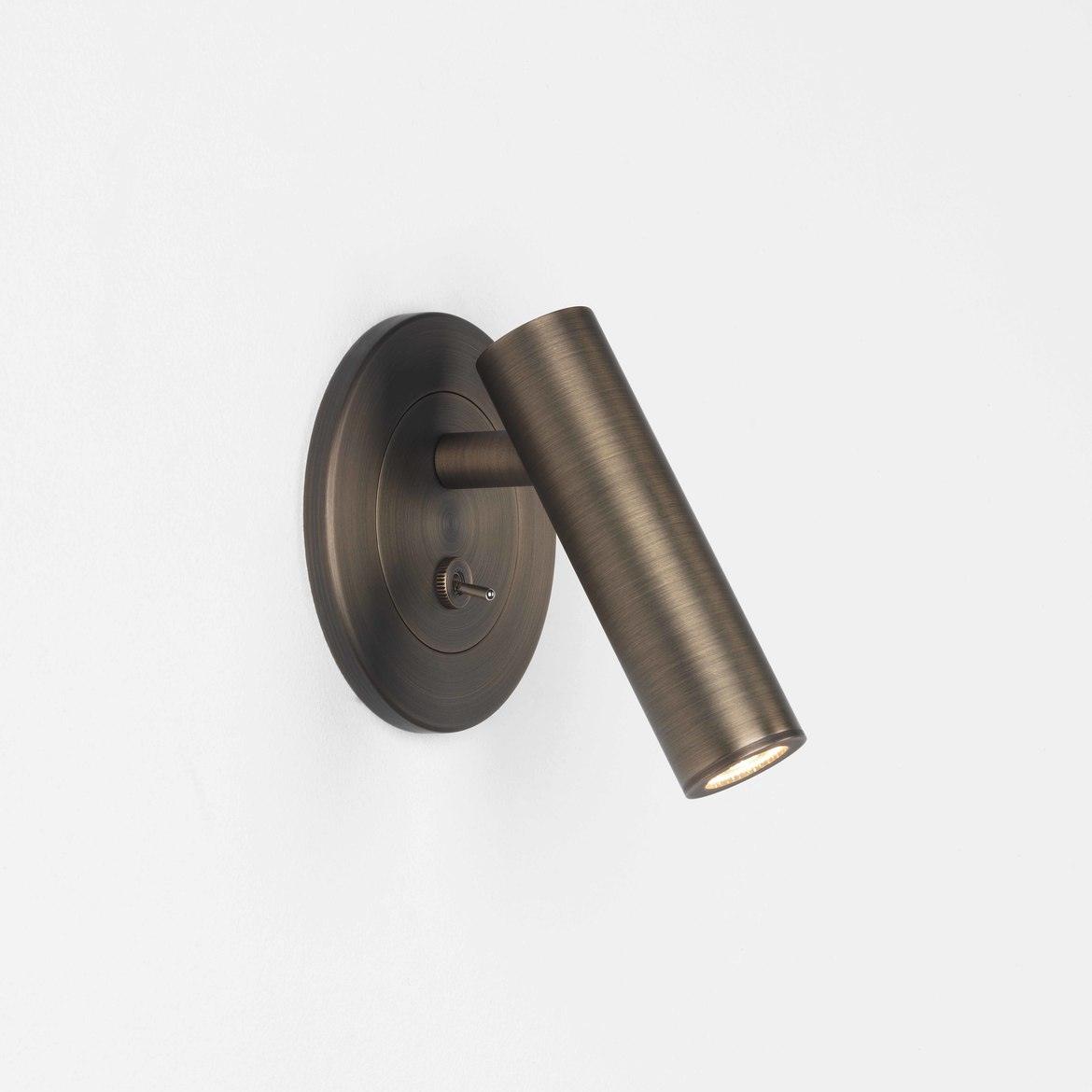Lesmira | Wandleuchte innen mit schwenkbarem Leselicht, 3 W LED und Schalter