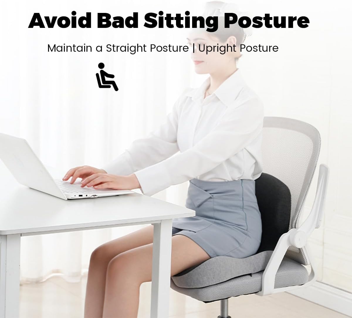 ErgoComfort Pad – Ergonomisches Memory Foam Sitzkissen für optimalen Komfort