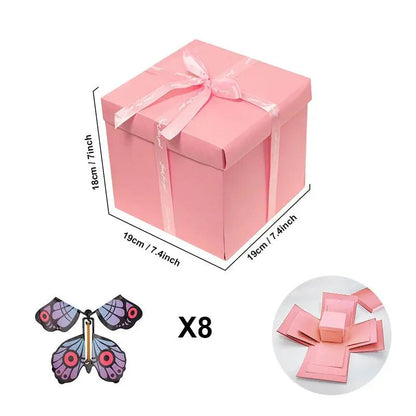 Surpria | Caja explosiva personalizable con compartimento secreto