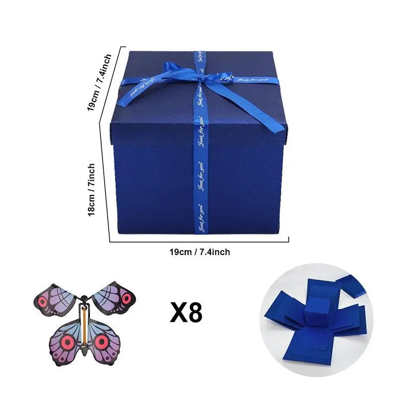 Surpria | Caja explosiva personalizable con compartimento secreto