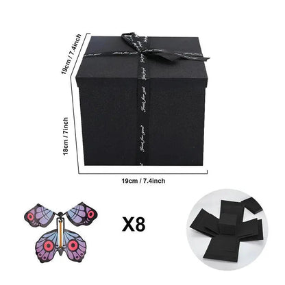 Surpria | Caja explosiva personalizable con compartimento secreto