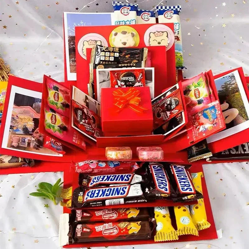 Surpria | Caja explosiva personalizable con compartimento secreto