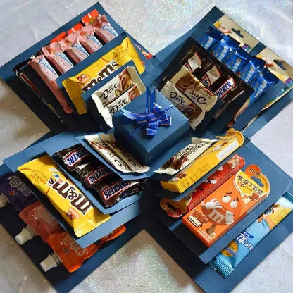 Surpria | Caja explosiva personalizable con compartimento secreto
