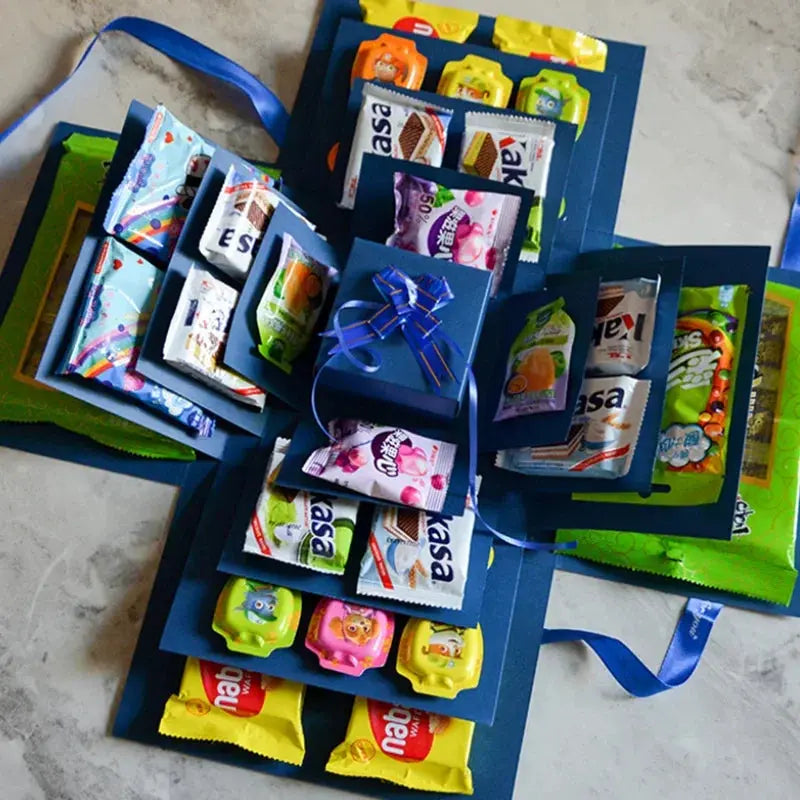 Surpria | Caja explosiva personalizable con compartimento secreto