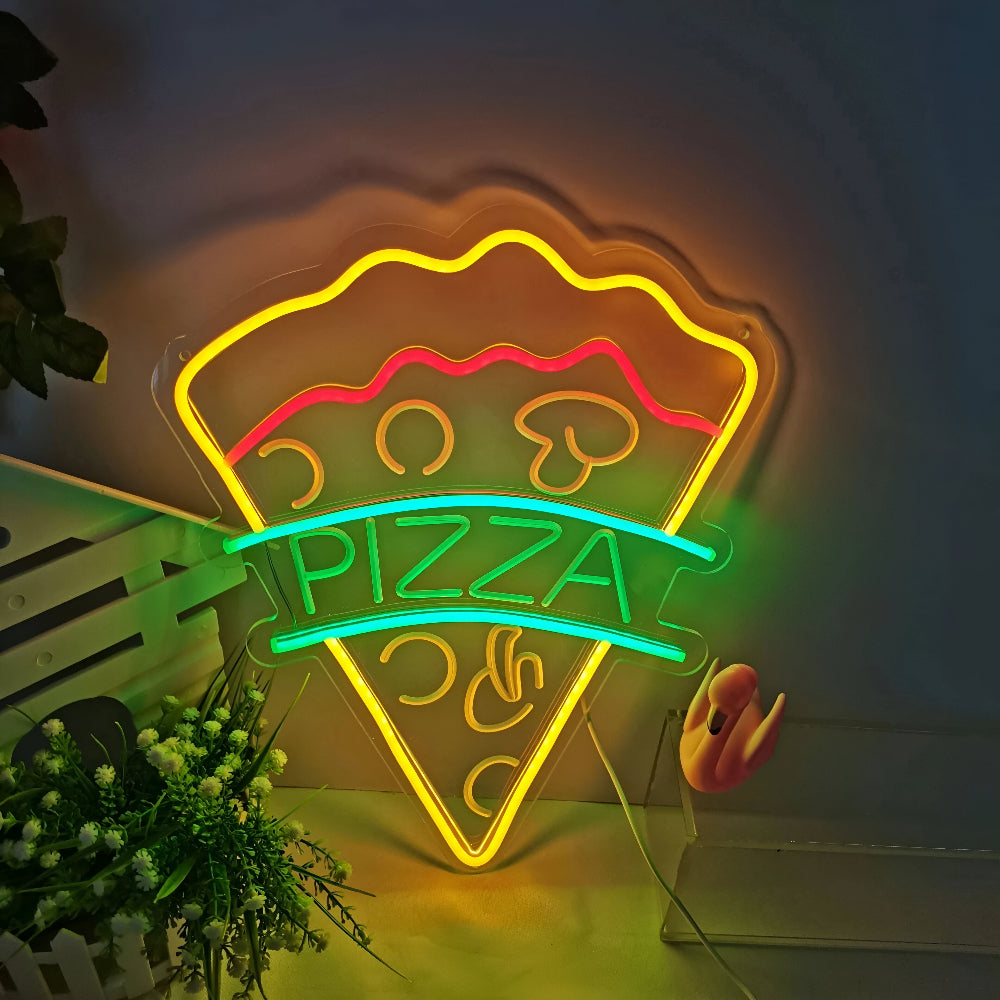 NeonBite – Insegna LED al neon colorata per fast food, ristoranti e bar domestici