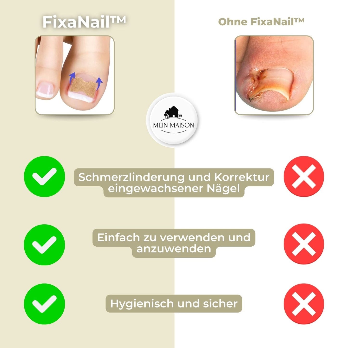 FixaNail | Innovatives Nagelkorrektursystem für gesunde Nägel 5