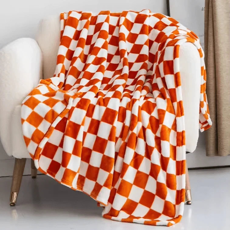 Fleeciva | Flanell-Fleece Kuscheldecke 70 × 100 cm, atmungsaktiv mit Anti-Pilling