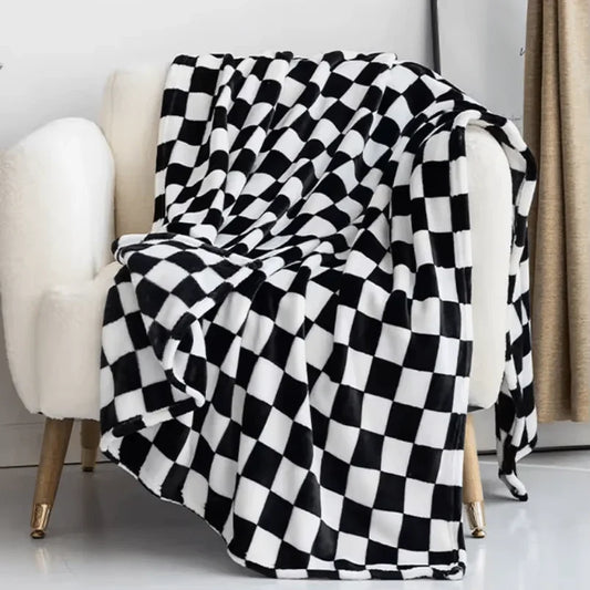 Fleeciva | Flanell-Fleece Kuscheldecke 70 × 100 cm, atmungsaktiv mit Anti-Pilling