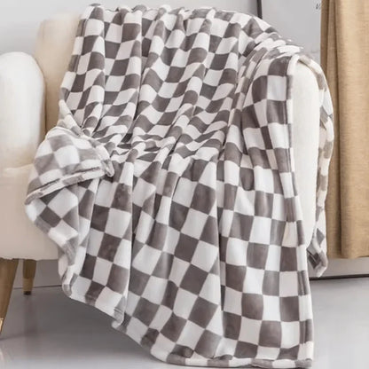Fleeciva | Flanell-Fleece Kuscheldecke 70 × 100 cm, atmungsaktiv mit Anti-Pilling