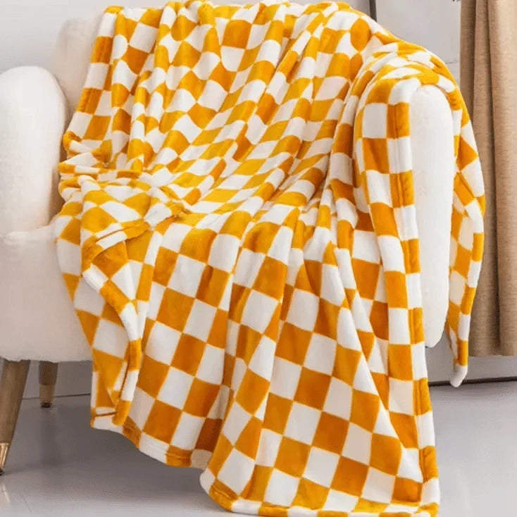 Fleeciva | Flanell-Fleece Kuscheldecke 70 × 100 cm, atmungsaktiv mit Anti-Pilling