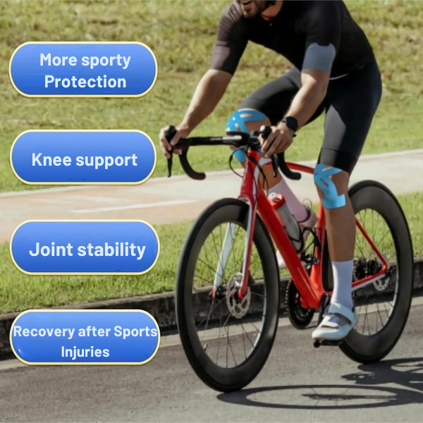 Flexify | Vorgeschnittenes Kinesio Tape für Knieunterstützung 5