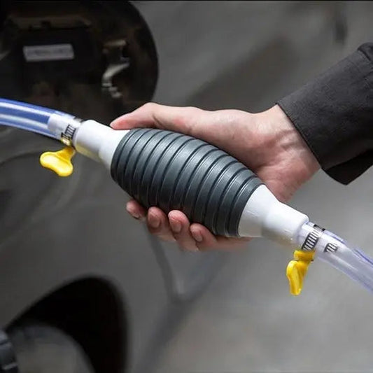 Flüssigkeitstransfer-Siphon | Handbetriebene Pumpe mit 2m Schlauch 4
