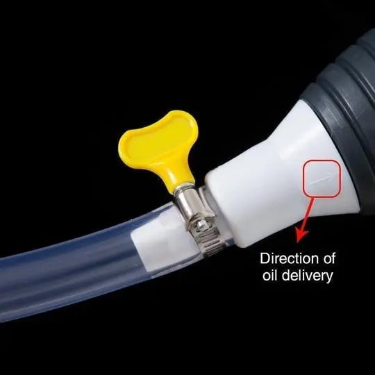 Flüssigkeitstransfer-Siphon | Handbetriebene Pumpe mit 2m Schlauch 5