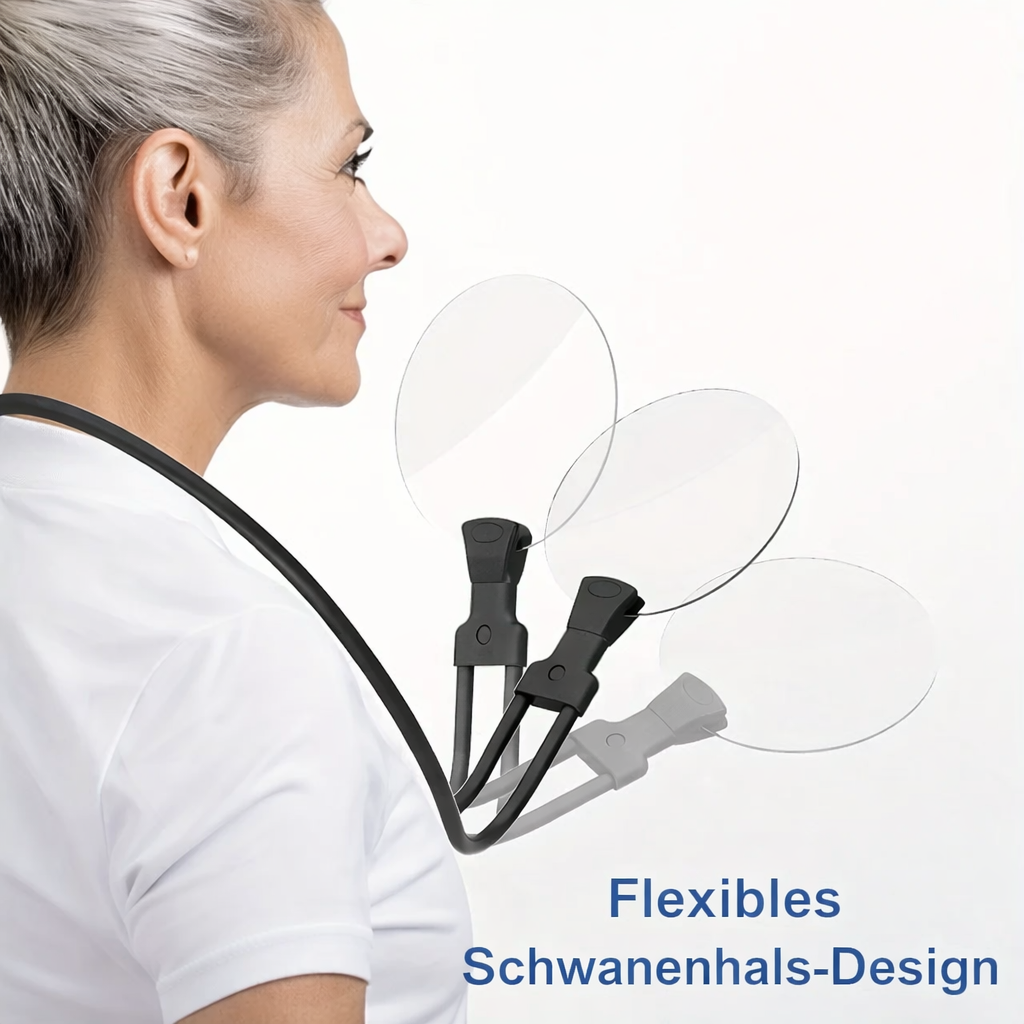 FocusFree | Freihändige Lupe mit Flexiblem Schwanenhals 1