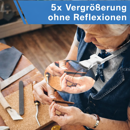 FocusFree | Freihändige Lupe mit Flexiblem Schwanenhals 3