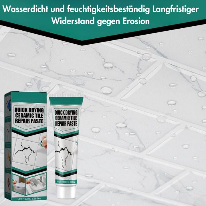 Corino | Tile Repair Paste 100 ml with Spatula and Sandpaper