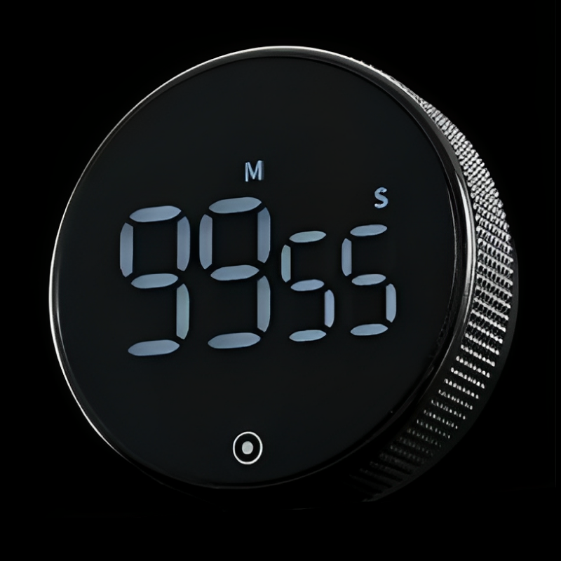Fokuma | Timer compatto per la concentrazione con base magnetica per ufficio, smart working e viaggi