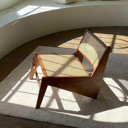 Lunair Canapé | Loungesessel aus Holz & Rattan im französisch-skandinavischen Stil