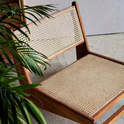 Lunair Canapé | Loungesessel aus Holz & Rattan im französisch-skandinavischen Stil
