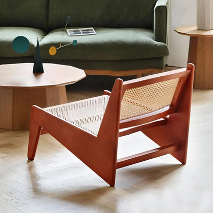 Lunair Canapé | Loungesessel aus Holz & Rattan im französisch-skandinavischen Stil