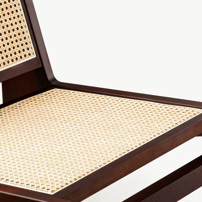 Lunair Canapé | Loungesessel aus Holz & Rattan im französisch-skandinavischen Stil