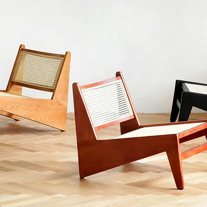 Lunair Canapé | Loungesessel aus Holz & Rattan im französisch-skandinavischen Stil