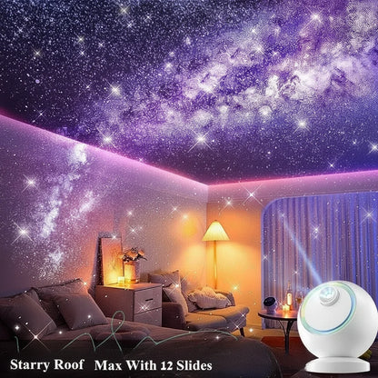 Sternivo | Sternenhimmel Projektor mit Bluetooth-Lautsprecher und Akku