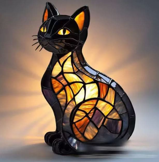 Lampada notturna LED con razze canine | Lampada da tavolo decorativa | Luce calda d'atmosfera