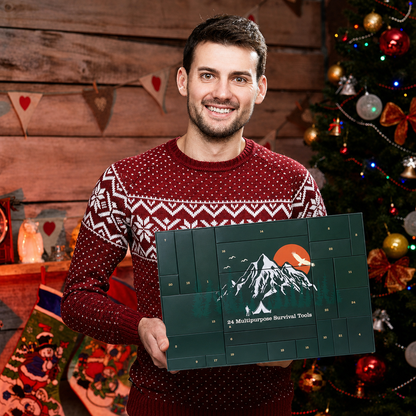 Wildaro | 2026 survival advent calendar with 24 outdoor gear items