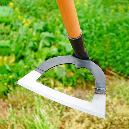 Ackerlo | Gartenhacke aus Manganstahl mit Holzstiel, handgeschmiedet