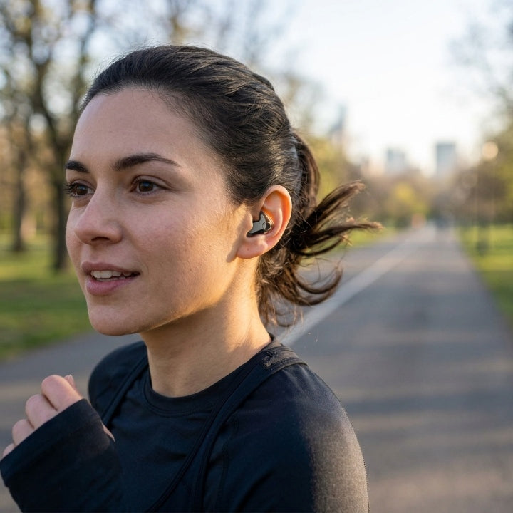 Slumvio | Auriculares Bluetooth 5.3 para dormir, ultrafinos de 10,6 mm, IPX5 y batería de 24 h