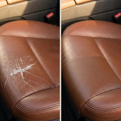 Flickeno | Parche autoadhesivo de reparación de cuero PU, 137 × 50 cm, recortable
