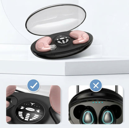 SomnioBuds | Ergonomische Schlafkopfhörer für Seitenschläfer mit Geräuschunterdrückung