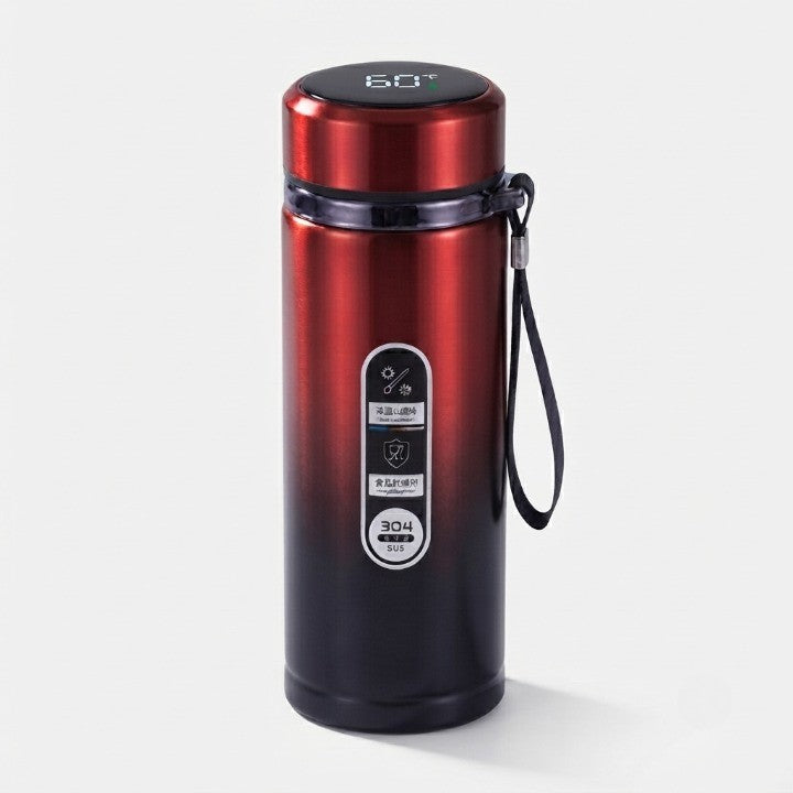 Calidro | Stainless steel thermos with LED temperature display, 0,8 or 1 L