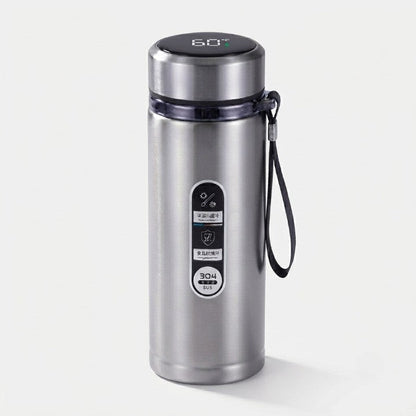 Calidro | Stainless steel thermos with LED temperature display, 0,8 or 1 L