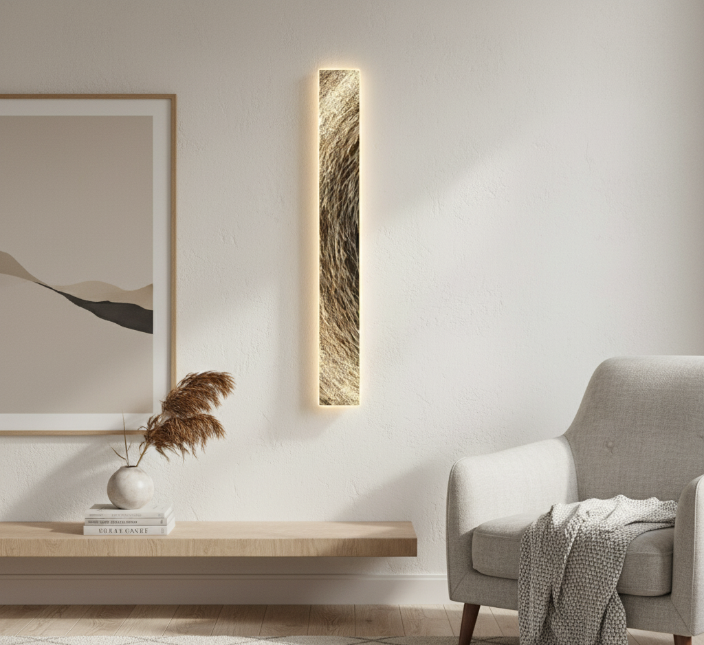 Applique LED Lunare | Design moderno | Accento lussuoso | Lega di alluminio